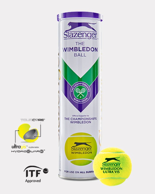 Tenis / Loptičky / Tenisové loptičky WIMBLEDON 4BT