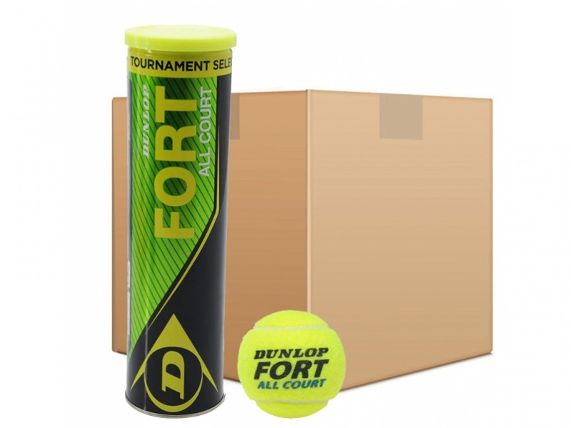 Tenisové loptičky DUNLOP FORT ALL COURT TS 18 dóz - 