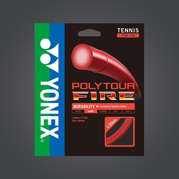 Tenis / Výplety / TENISOVÝ VÝPLET POLY TOUR FIRE 1,2 200 M RED