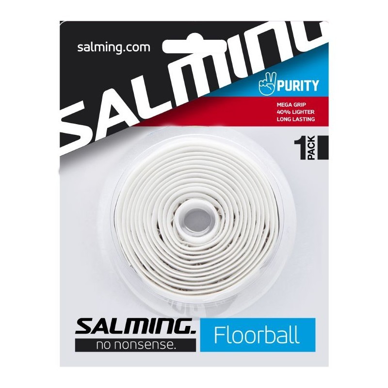 Salming Purtiy Floorball Grip White - 
