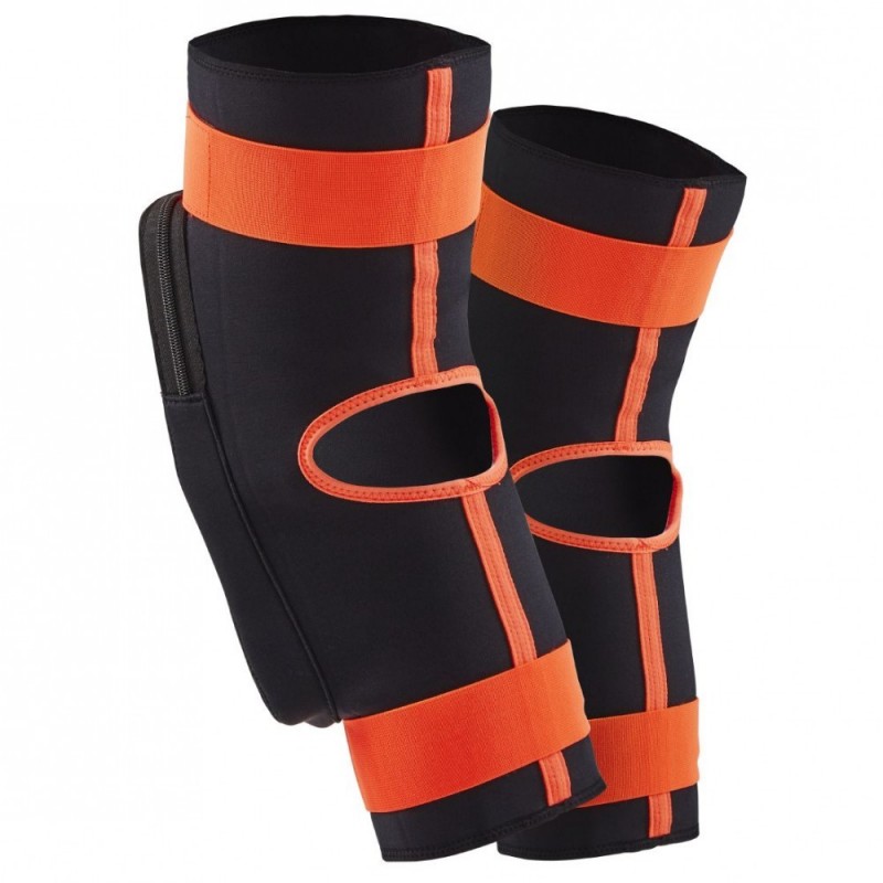 Salming E-Series Kneepads White/Orange - 