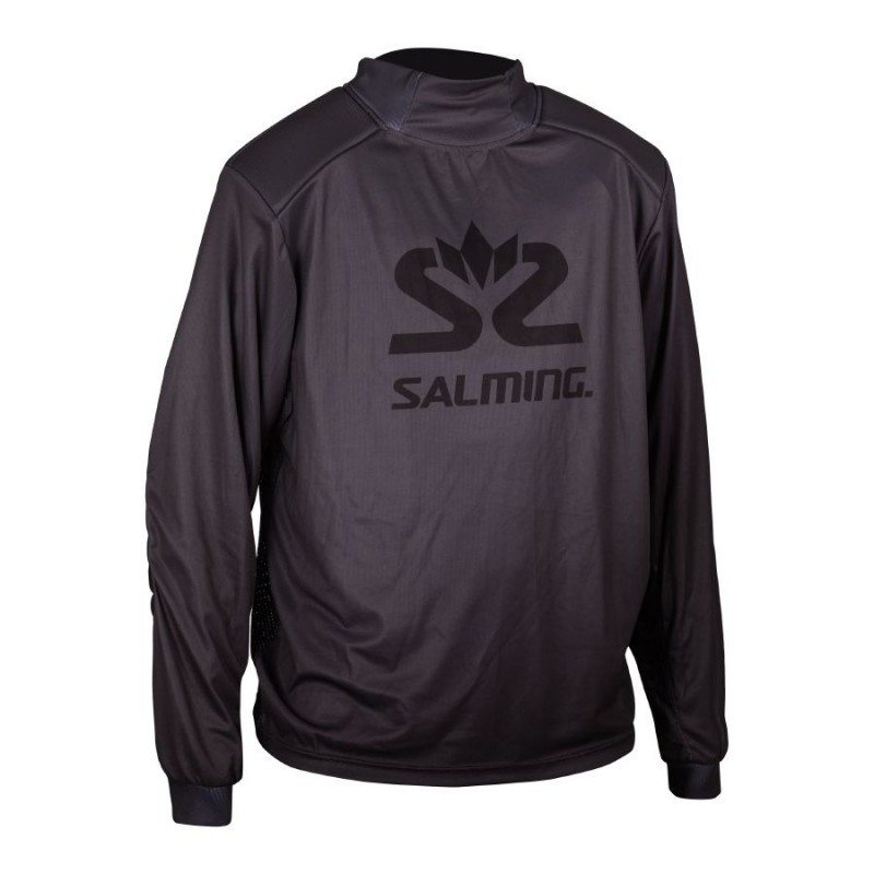 Salming Goalie Legend Jsy SR Dark Grey/Black - 