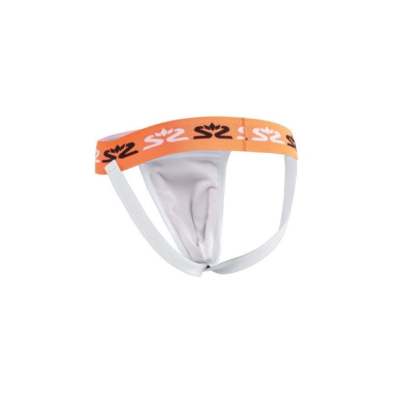 Salming E-Series Jock Strap White/Orange - 