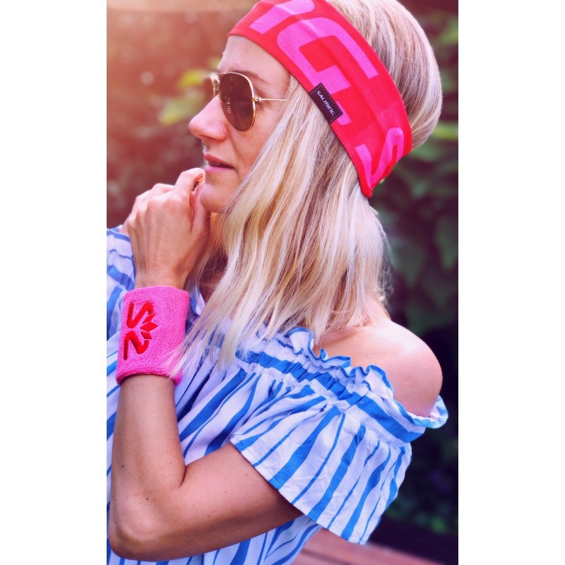Salming Headband Red/Pink - 