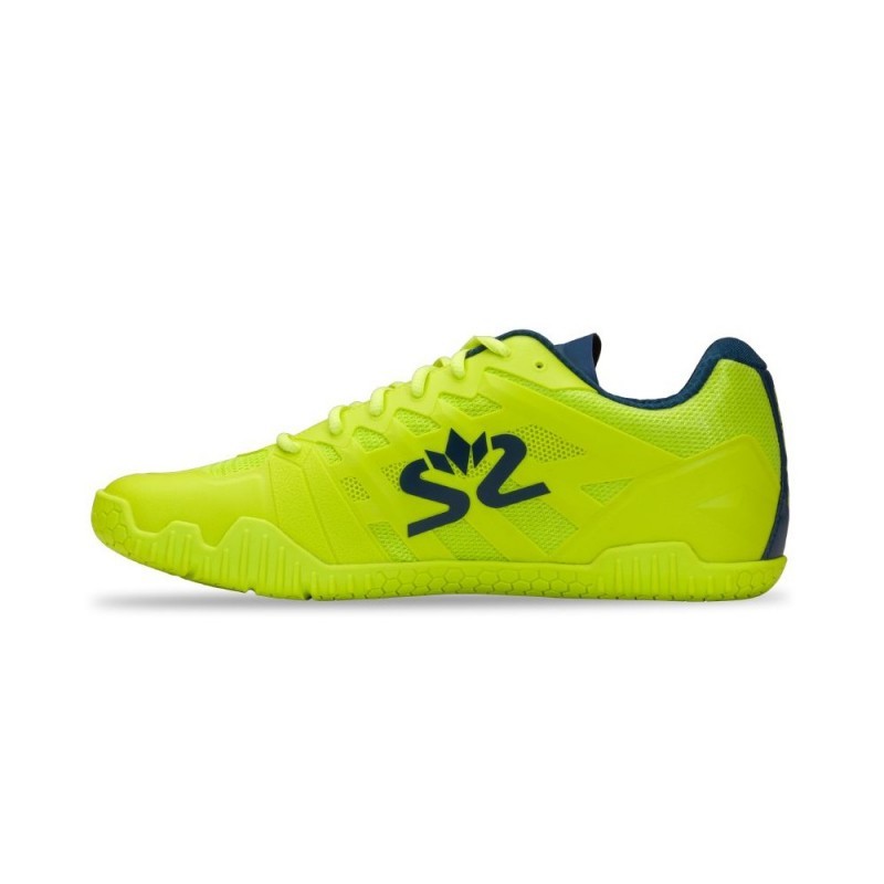 Salming Hawk 2 Shoe Men Fluo Green/Navy - 