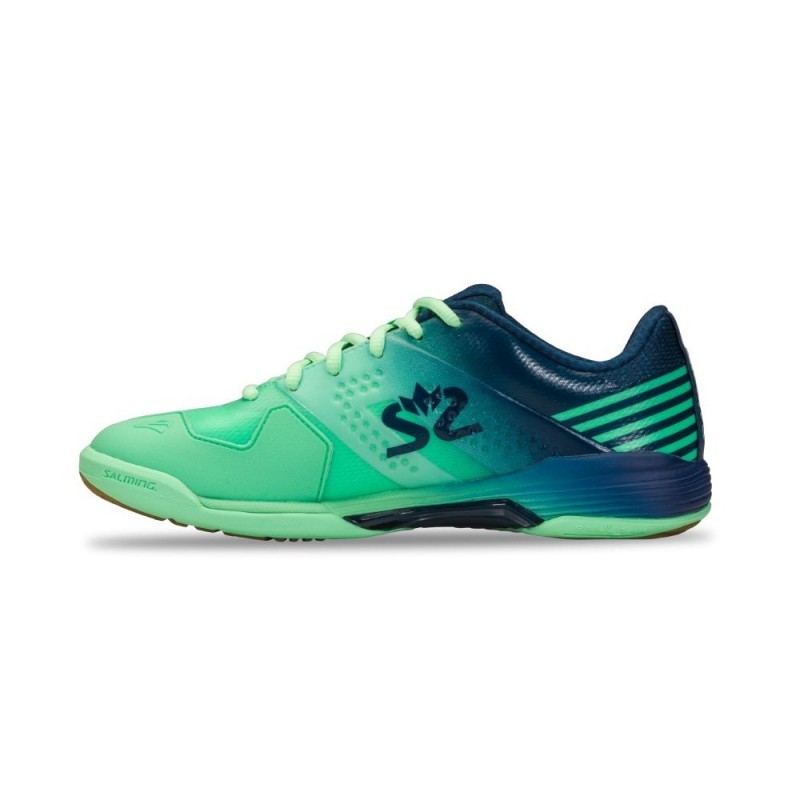 Salming Viper 5 Shoe Women Turquoise/Navy - 