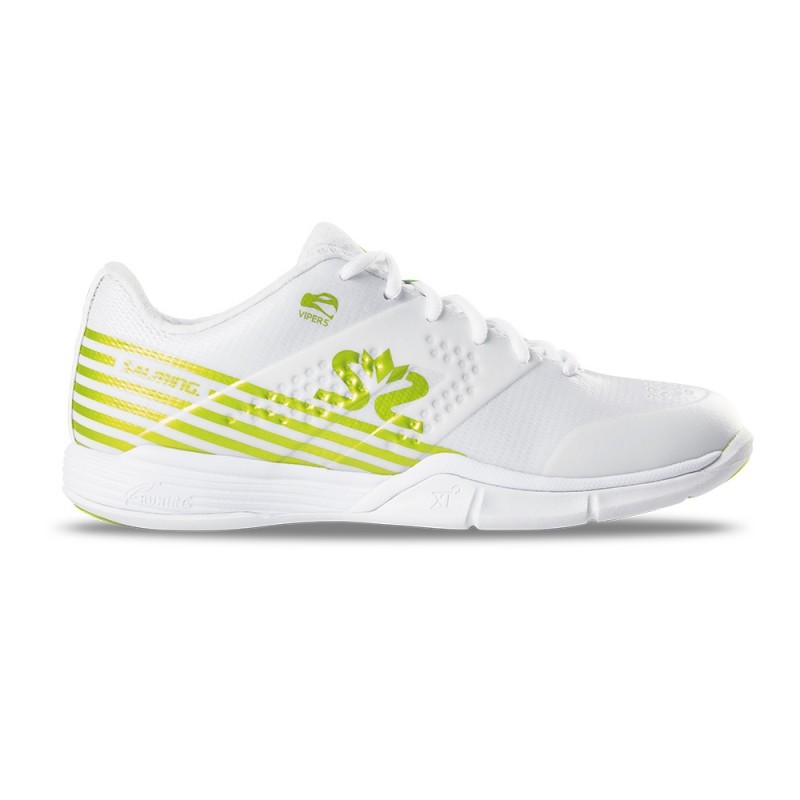 Salming Viper 5 Shoe Women White/Fluo Green - 