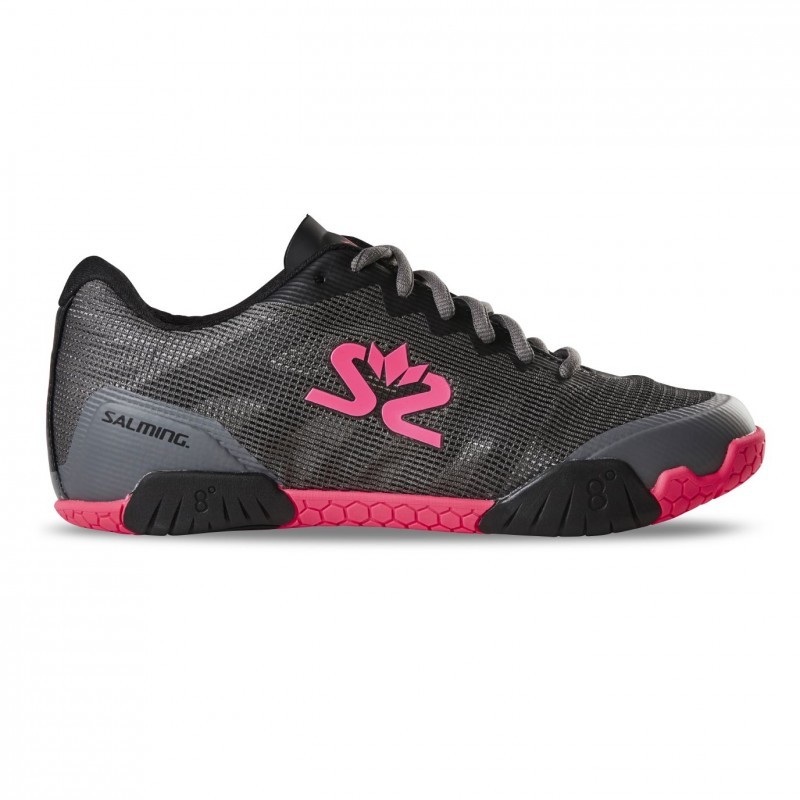 Salming Hawk Shoe Women GunMetal/Pink - 