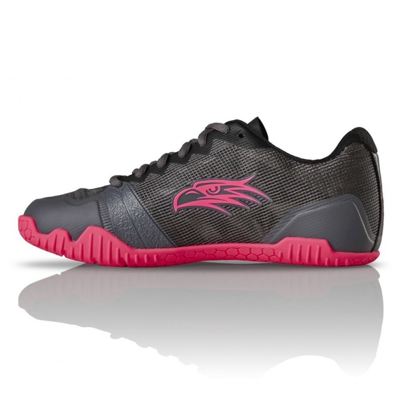 Salming Hawk Shoe Women GunMetal/Pink - 