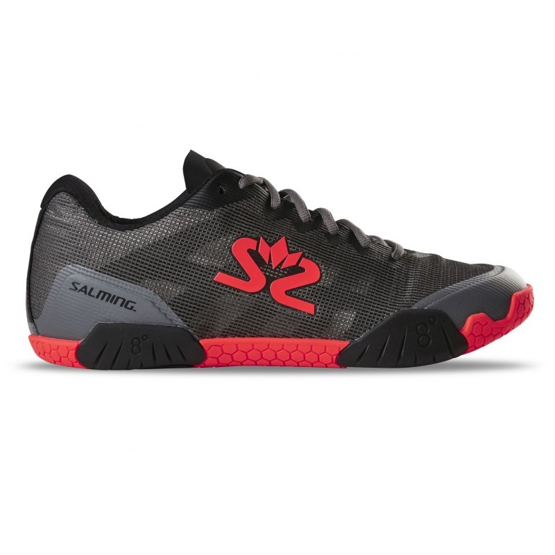 Salming Hawk Shoe Men GunMetal/Red - 