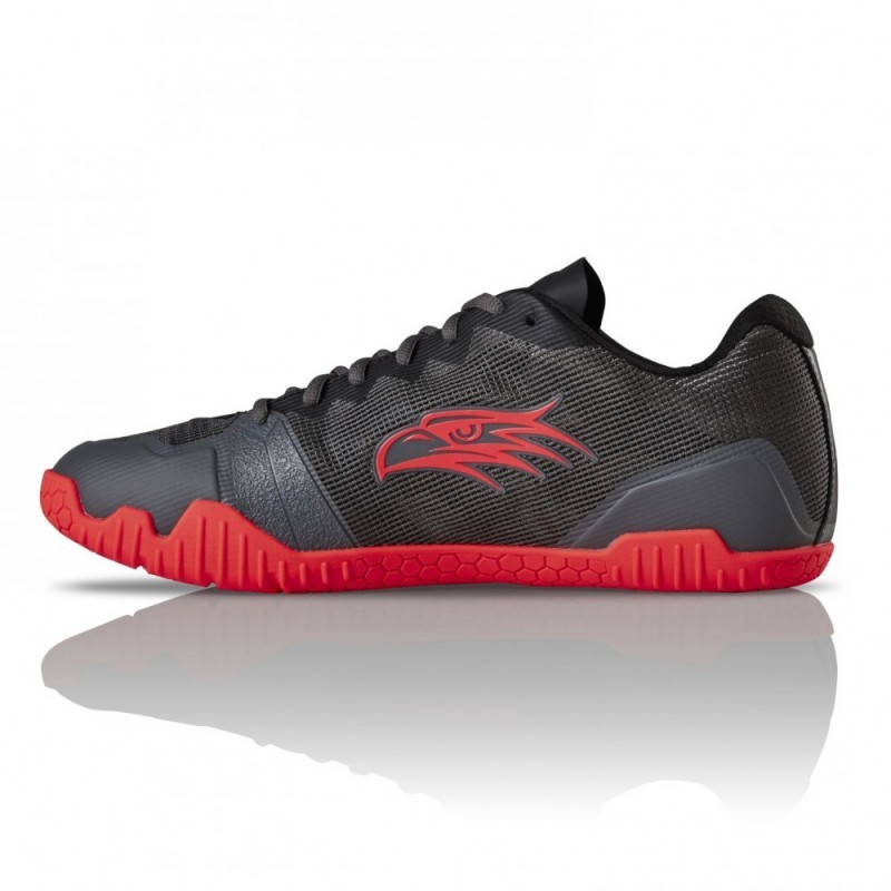 Salming Hawk Shoe Men GunMetal/Red - 