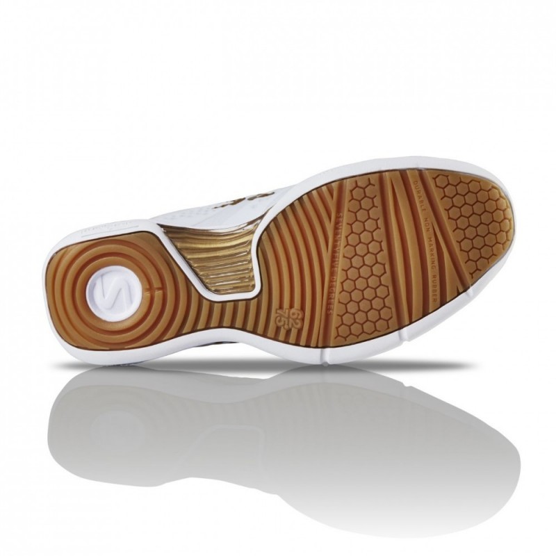 Salming Viper 5 Shoe Women White/Gold - 