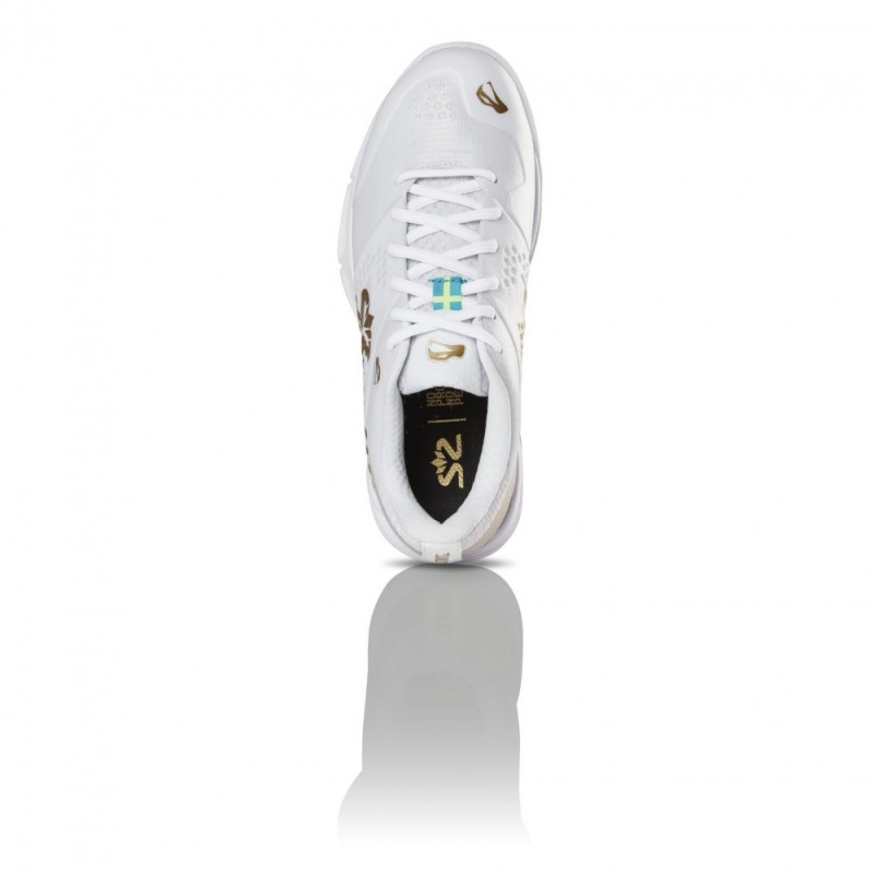 Salming Viper 5 Shoe Women White/Gold - 