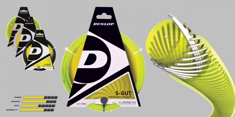 Tenisový výplet Dunlop S-GUT 16G / 1,30 mm - 