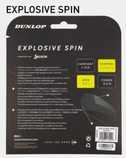 Tenisový výplet Dunlop EXPLOSIVE SPIN (17G / 1,25  - 