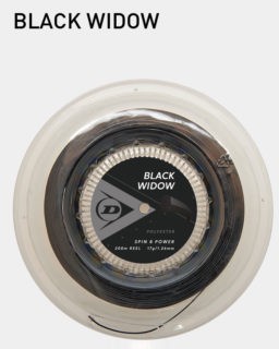 Tenisový výplet DUNLOP BLACK WIDOW 17G / 1.26 mm - 