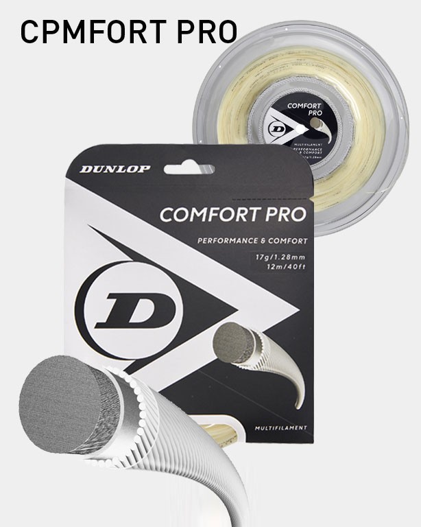 Tenisový výplet DUNLOP COMFORT PRO (17G / 1,28 mm) - 