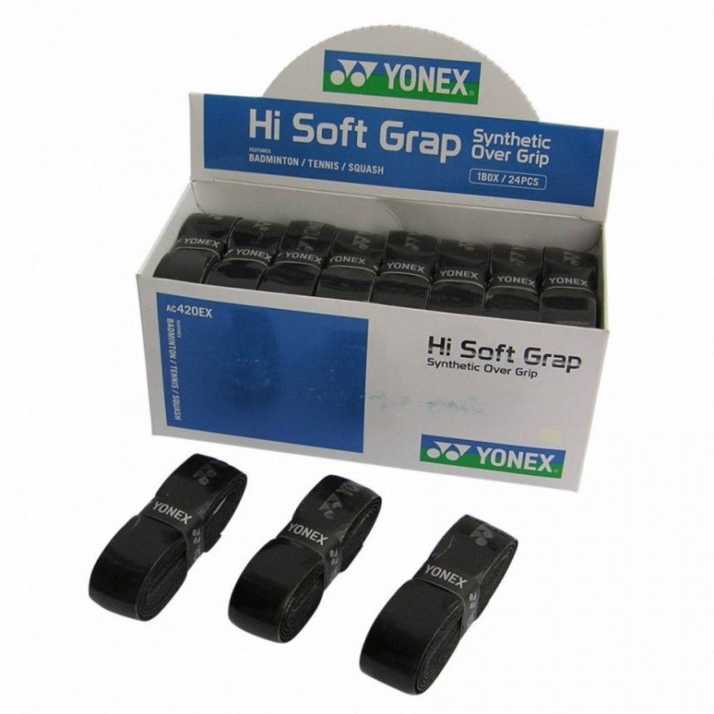 Základný GRIP HIGH SOFT GRAP čierny AC420EX - 