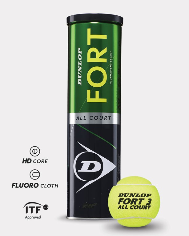Tenisové loptičky DUNLOP FORT ALL COURT TS - 